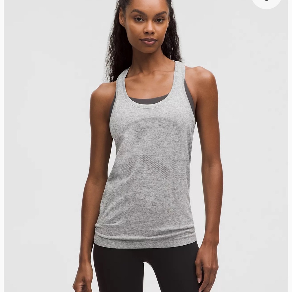 Gray Women's lululemon Tank Top